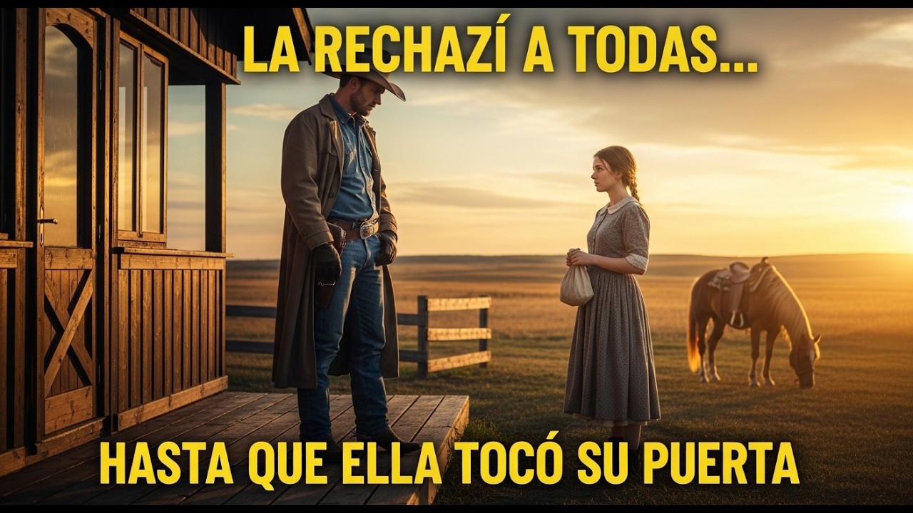 El Vaquero Rico y Frío Rechazó a Todas… Hasta Que Una Joven Callada Tocó Su Puerta  Historia de Amor