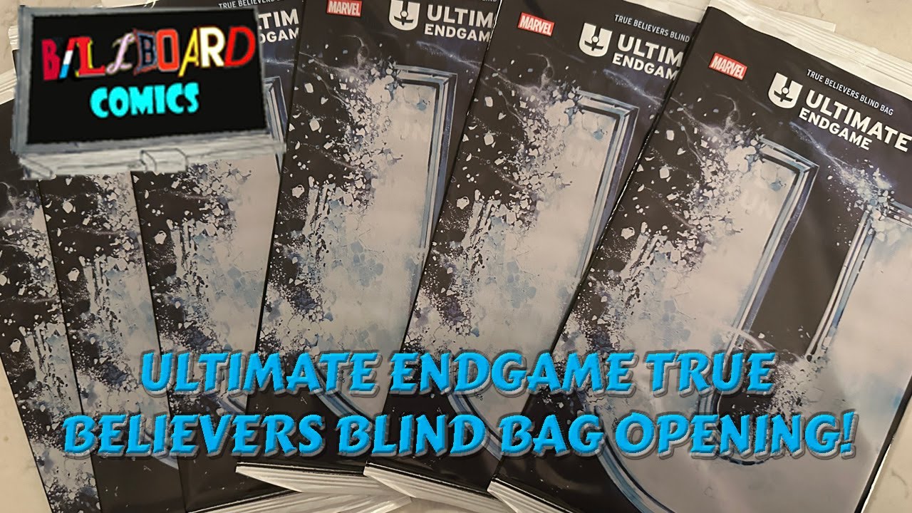 ULTIMATE ENDGAME TRUE BELIEVERS BLIND BAG REVEAL