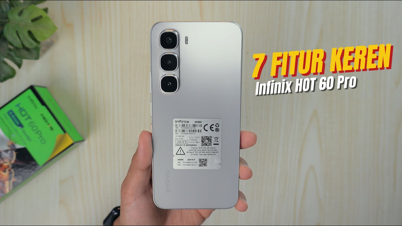 Infinix HOT 60 Pro - 7 Fitur Keren dan Fitur AI