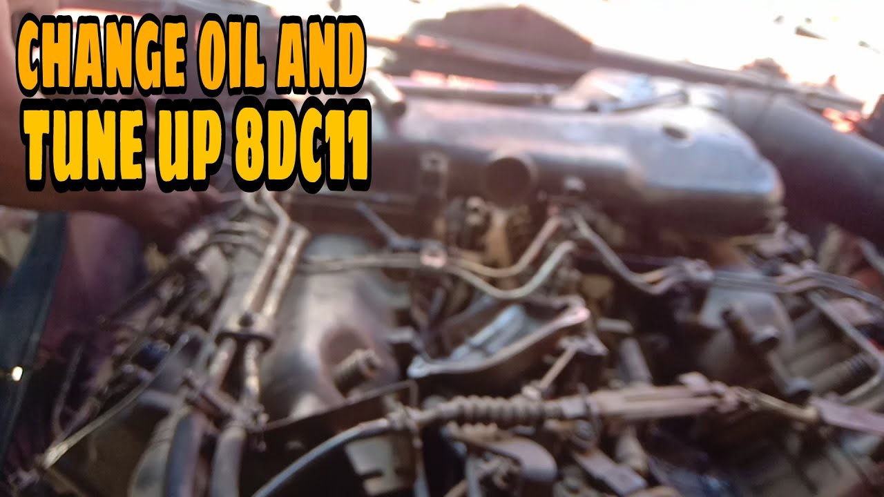 CHANGE OIL AND TUNE UP 8DC11