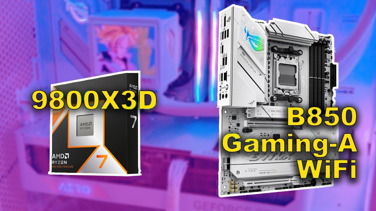 ROG Strix B850 Gaming-A Wifi + 9800X3D Build - Ryujin III 360 Extreme ARGB - Lancool 207 - RTX 4080