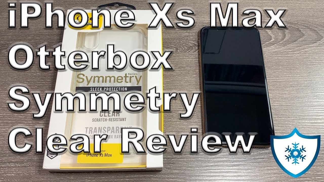 iPhone Xs Max Otterbox Symmetry Series Clear Review