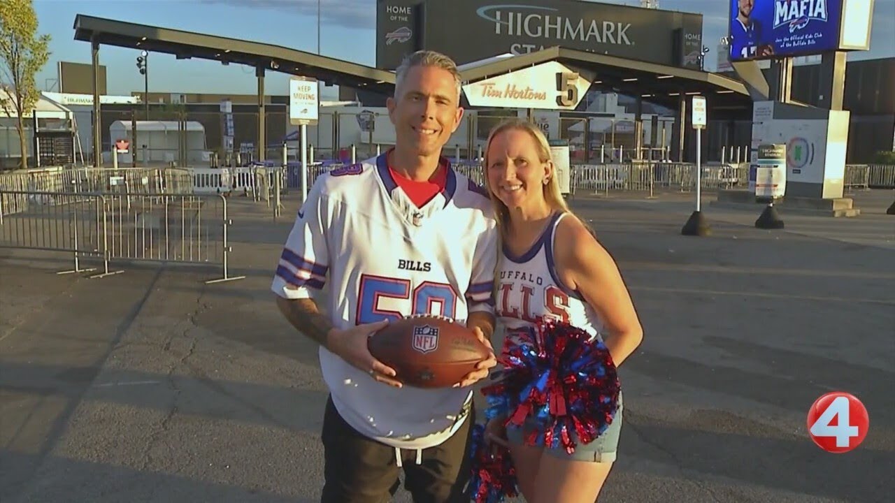 Bills fan who caught football shares his story