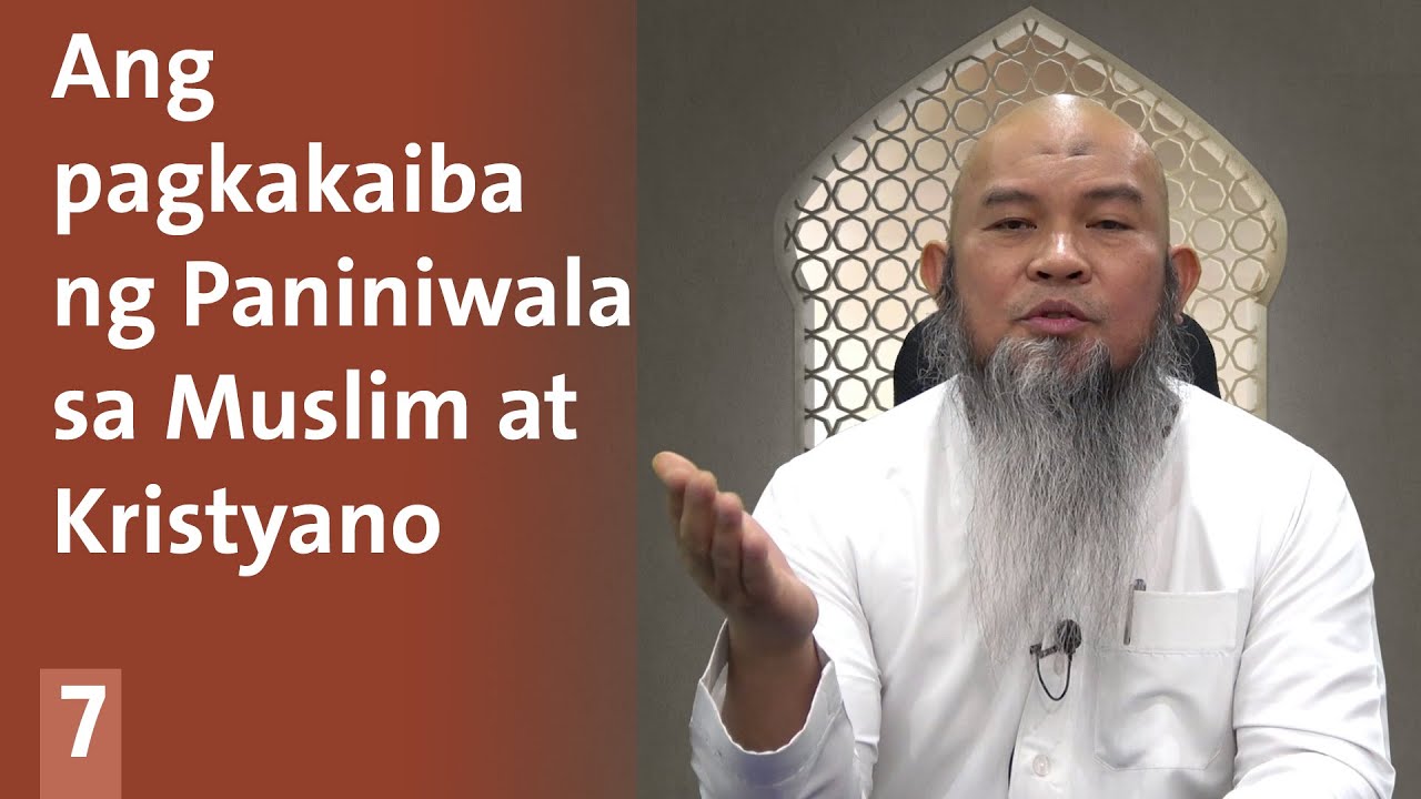 Ang pagkakaiba ng Paniniwala sa Muslim at Kristyano