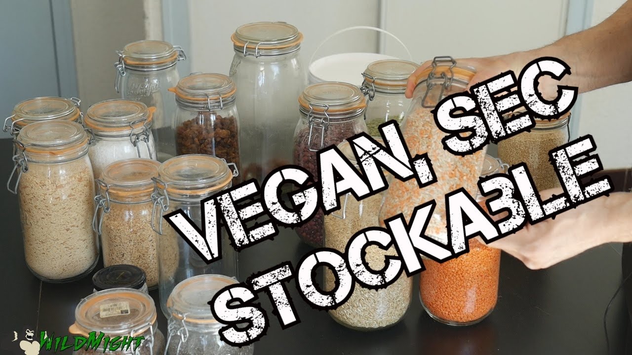 Quoi manger quand on est vegan et survivaliste