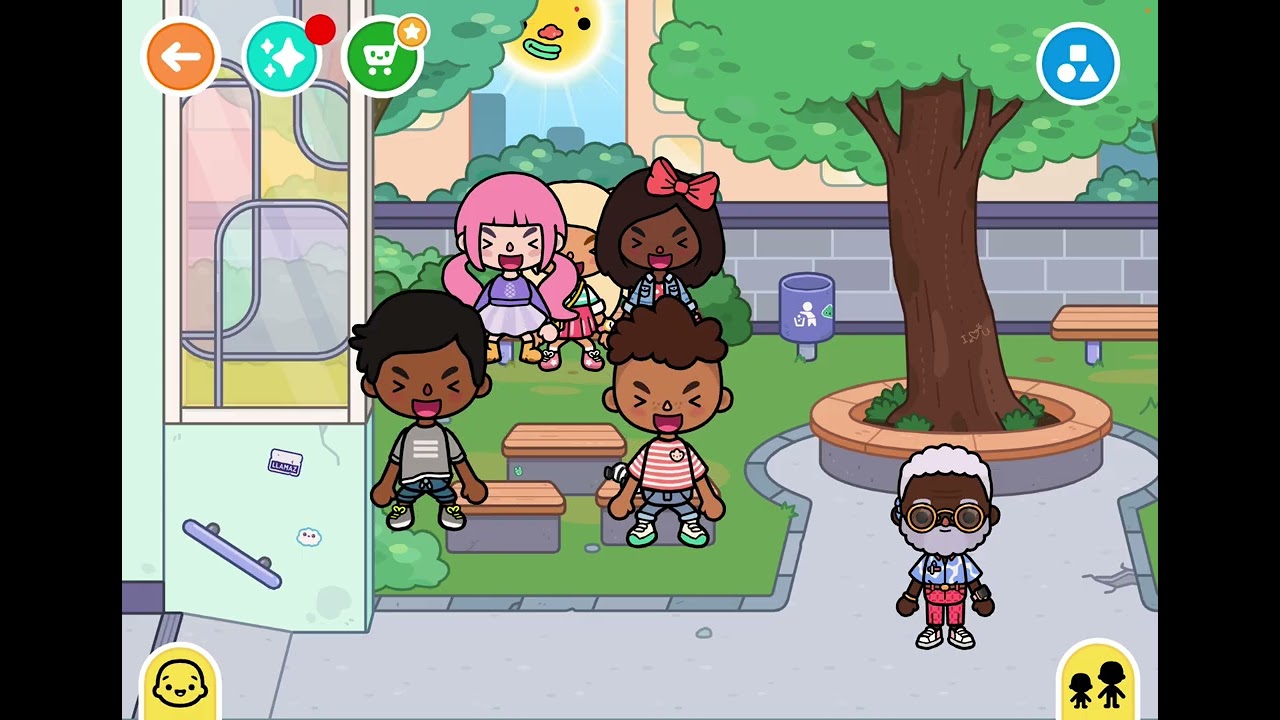 TocaBoca Lilly wird geärgert 
