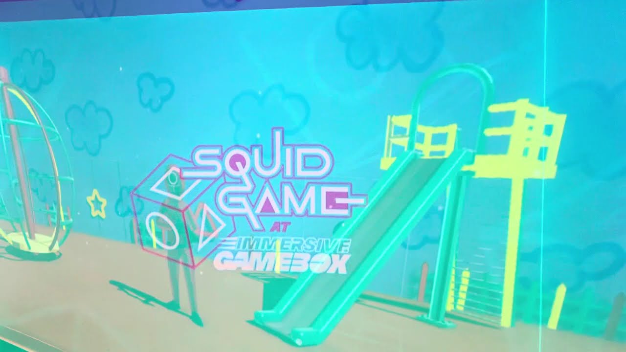 Immersive Gamebox Manchester, squid games and angry birds