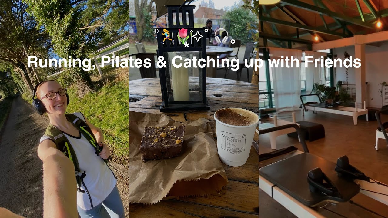 Running, Pilates, & Catching up with friends | Feb Vlog 2025
