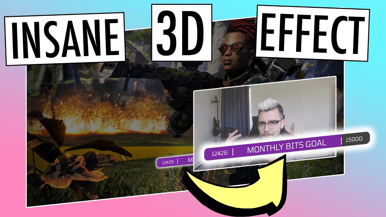 AWESOME 3D EFFECT By Switching Source Layers - Move Transition Plugin