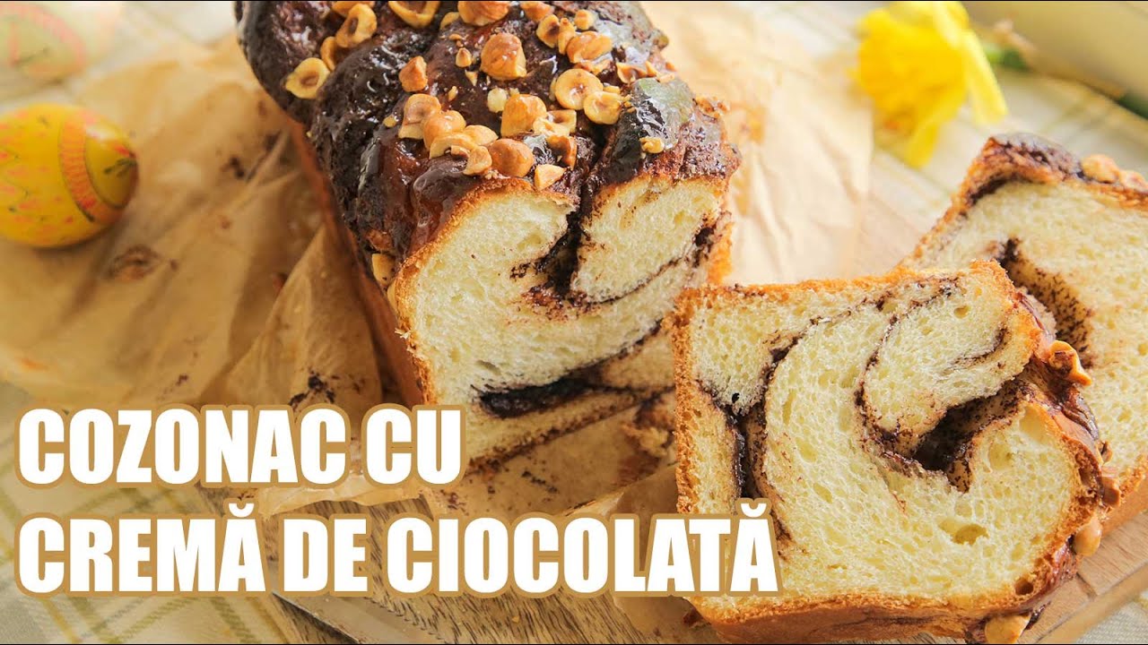 COZONAC CU CREMĂ DE CIOCOLATĂ | Valerie's Food