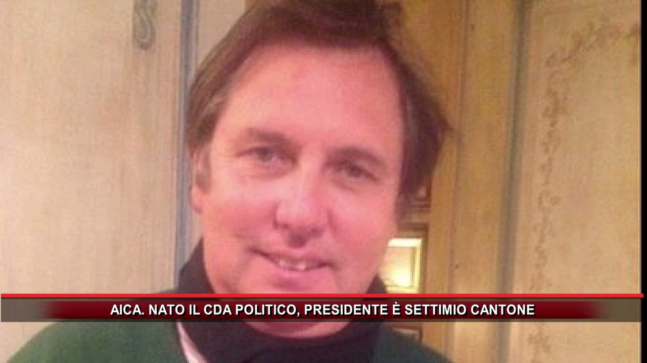 AICA  NATO IL CDA POLITICO, PRESIDENTE È SETTIMIO CANTONE