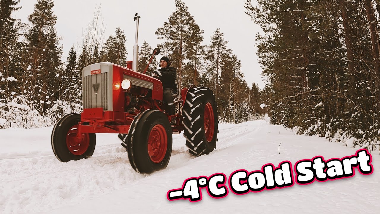 Valmet 565 mk2 Talvirännäystä