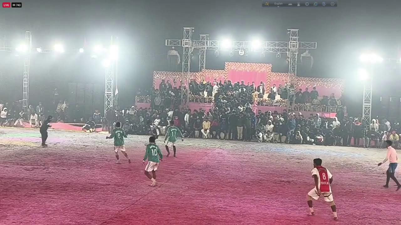 রেজিবুল ব্রিগেড বনাম নাসির ব্রিগেড ...২য় খেলা রাইছক সোনালির মাঠ ...120k-90k