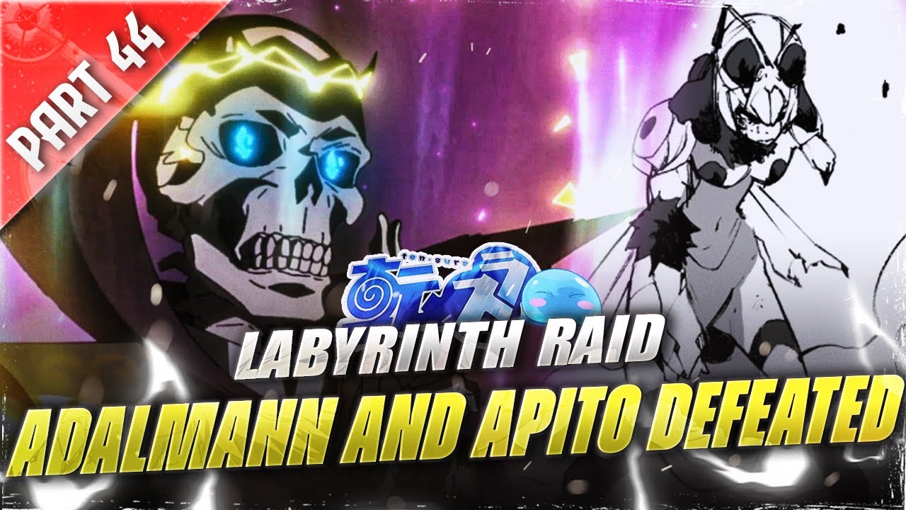 P44 - Vol 13 - Labyrinth Raid - Adalmann and Abito Defeated - Tensei Slime  #tensura #Rimuru