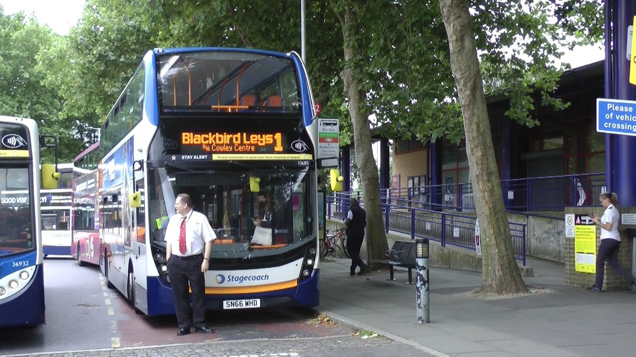 Oxford bus 1 Oxford Station to Blackbird Leys.