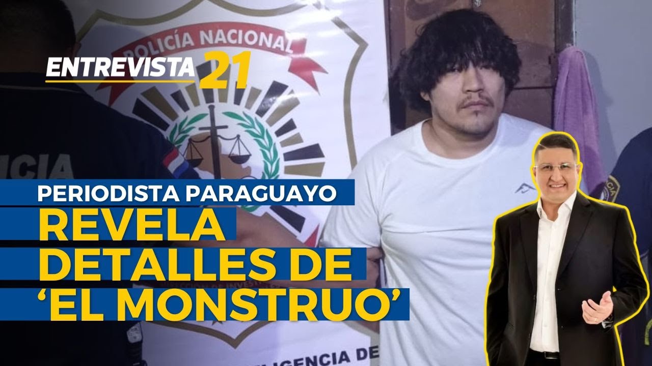 EL MONSTRUO CAPTURADO habla Iv&aacute;n Leguizam&oacute;n de Paraguay: 