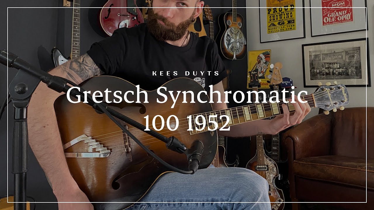 Gretsch Synchromatic 100 1952 played by Kees Duyts | The Guitar Company