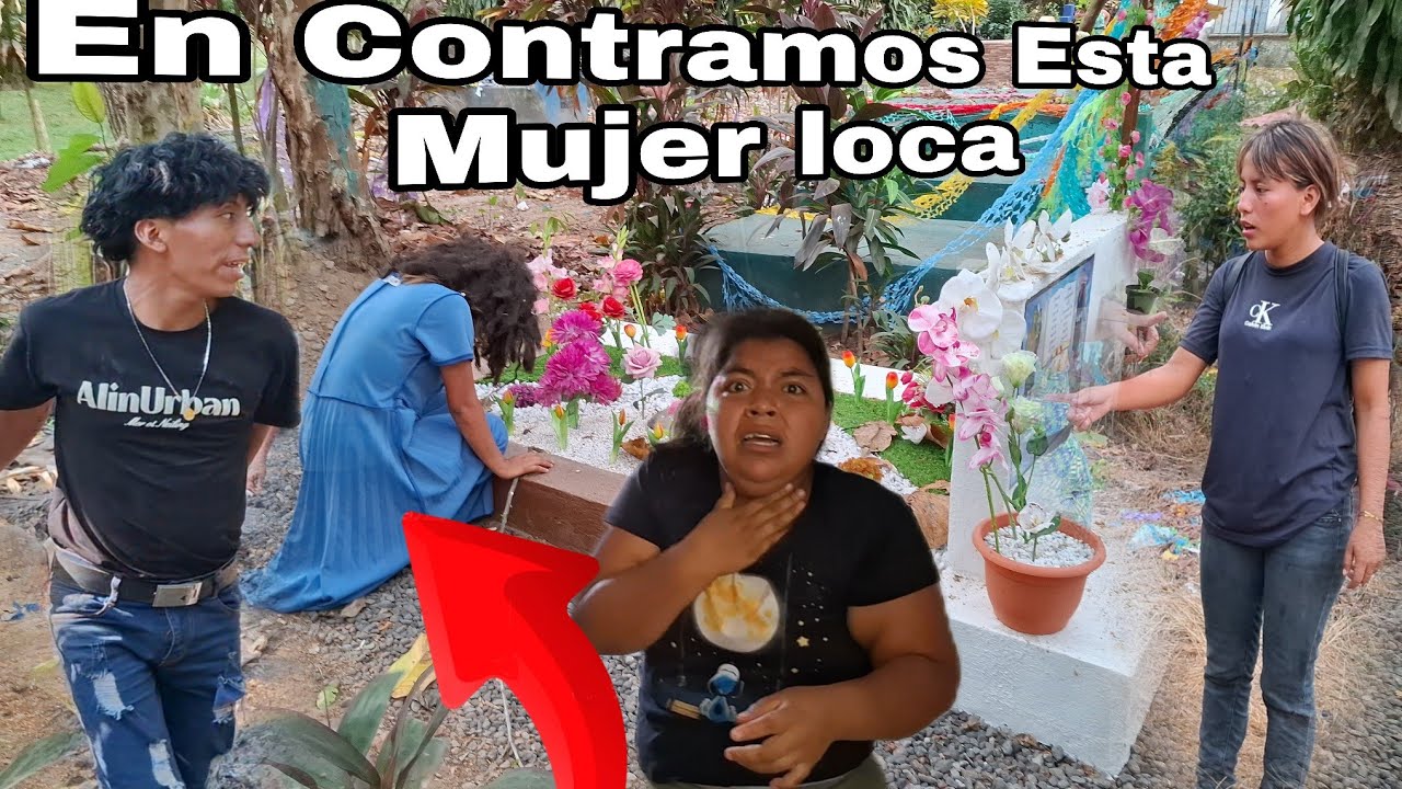 ‼️Santo Dios Rosi Llora Del Miedo💔En Contramos la Mujer loca En el Cementerio😱
