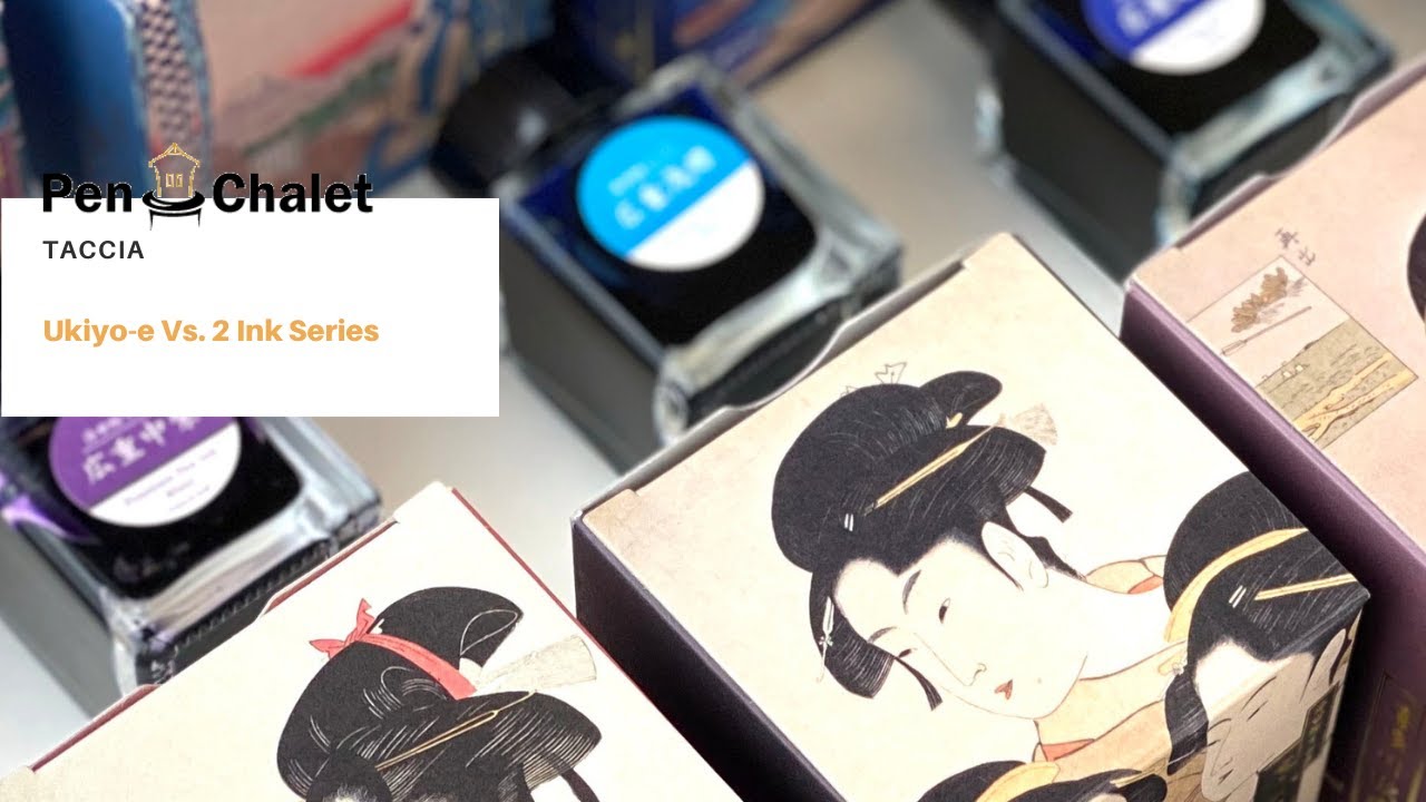 Taccia Ukiyo-e Vs. 2 Ink Series: New Release, August 2021