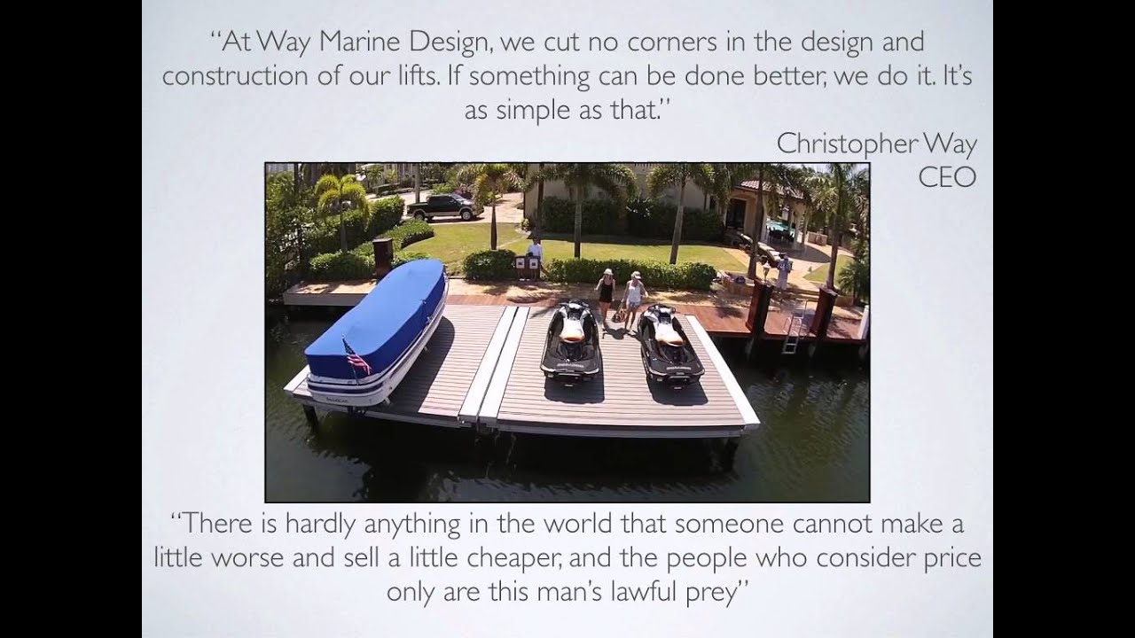 No Profile Boat House Lift Comparison