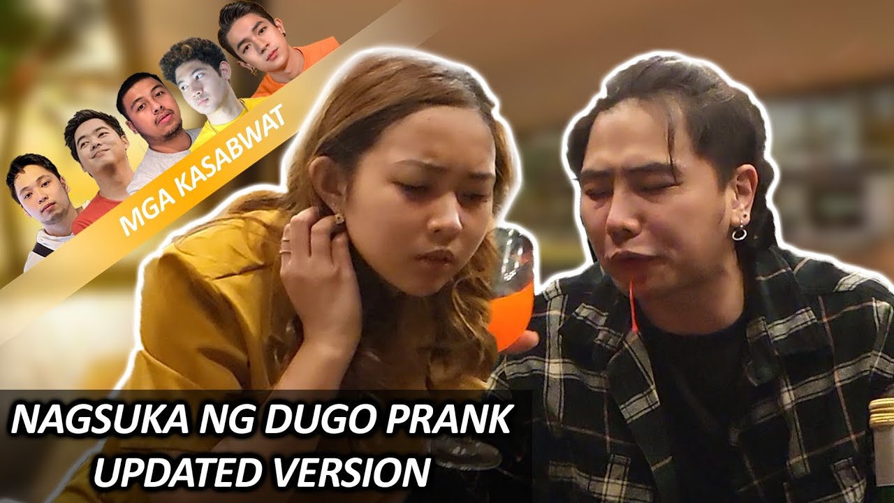 NAGSUKA NG DUGO PRANK (Updated)