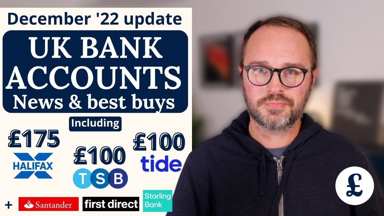 &pound;175 Halifax & &pound;100 TSB switches. Plus Starling, Santander & more (Dec 22 Current Account Update)