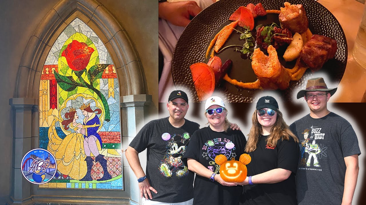 Beauty OR the Beast? Walt Disney World Be Our Guest Restaurant Review 4K Low Light