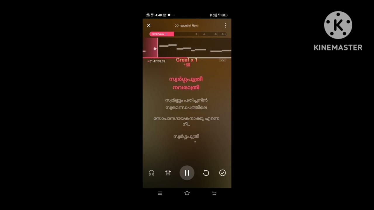 Swargaputhri navarathri.. karaoke with lyrics