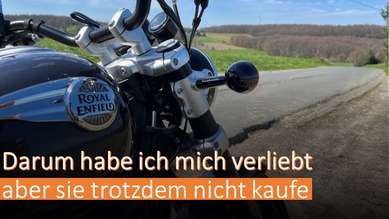 Probefahrt Royal Enfield Super Meteor 650 - Cruising und 