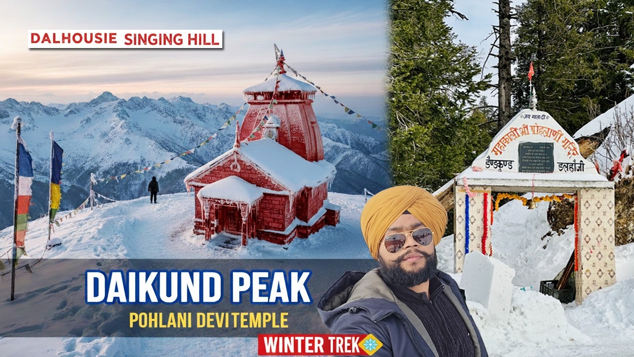 DAINKUND Peak Winter Trek 2026 | DALHOUSIE PART 4 | MAKING DESI MAGGIE