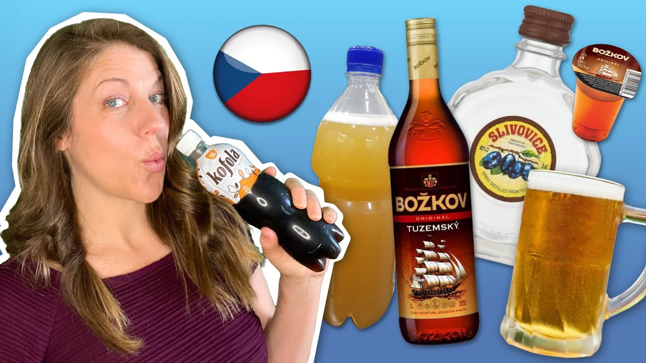 TRYING CZECH DRINKS (They actually drink that??)