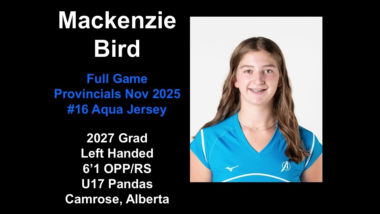 VC NEP 2026 - Full Game - Provincials Nov 27 2025 - Mackenzie Bird #16