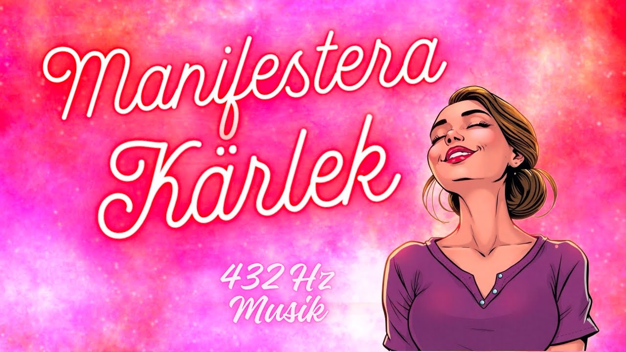 Manifestera kärlek 💖 432 Hz Musik & Affirmationer för att skapa djupa och kärleksfulla relationer 🪄✨