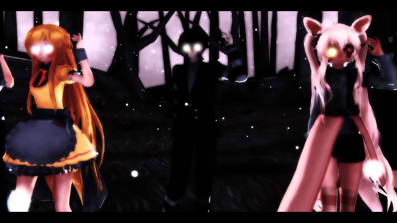 【MMD-Fnaf】Happy Halloween 【Toy Freddy,ToyChica,ToyBonnie,Mangle,Puppet】