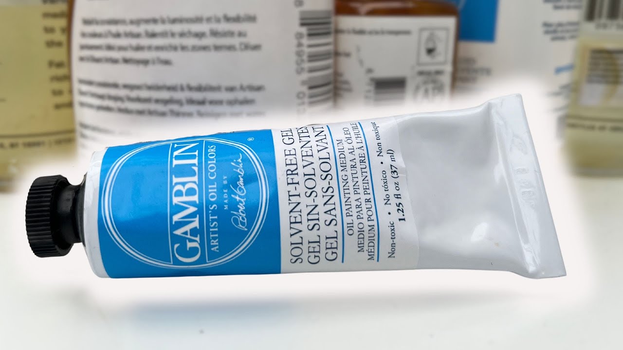 Gamblin Solvent Free Gel Product Review and Testing