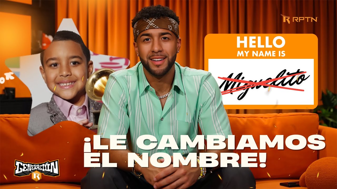LE CAMBIAMOS EL NOMBRE A MIGUELITO (Y LE GUSTÓ) | GENERACION R