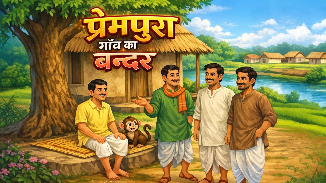प्रेमपुरा गाव ka  बंदर