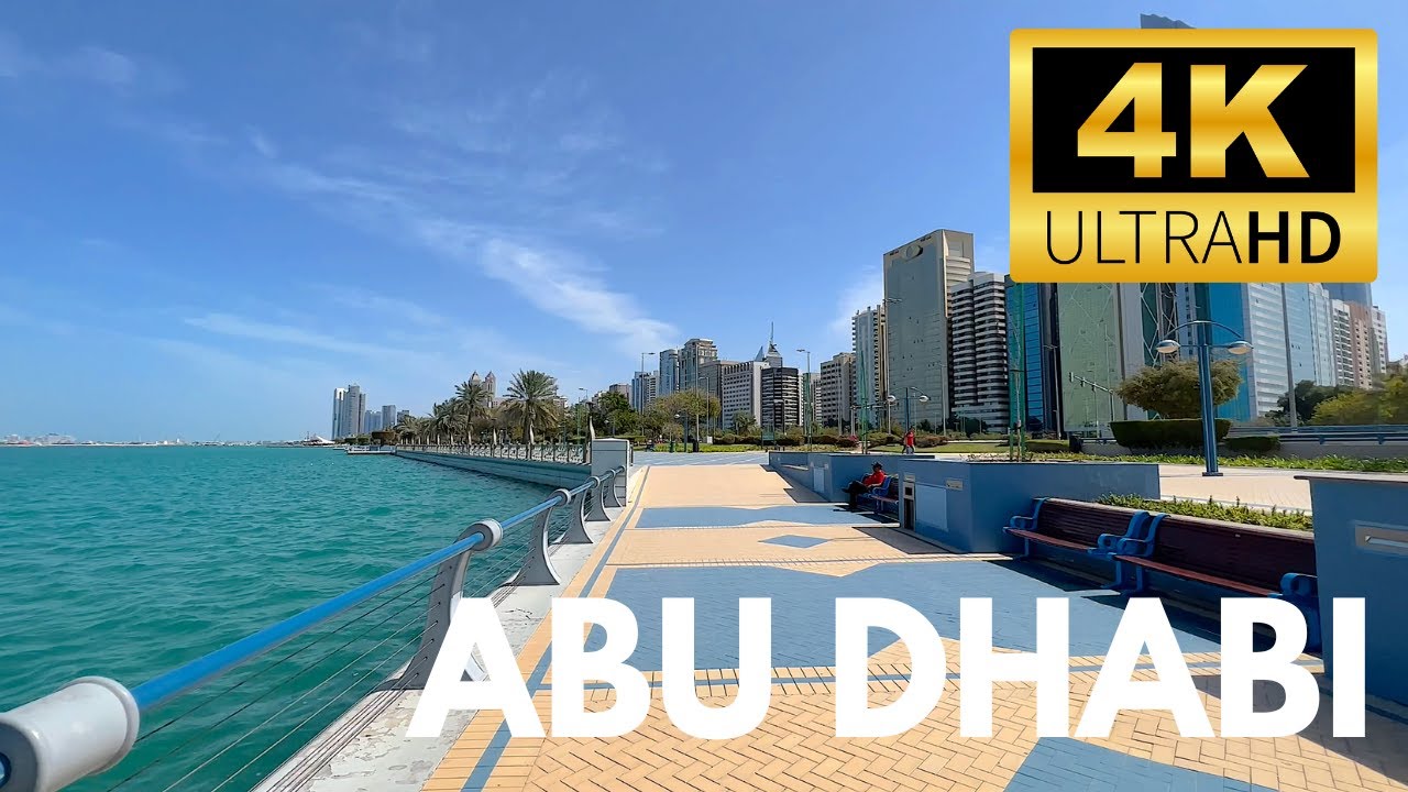 Abu Dhabi - Family Parks 🇦🇪【4K】Experience UAE - Walking Tour