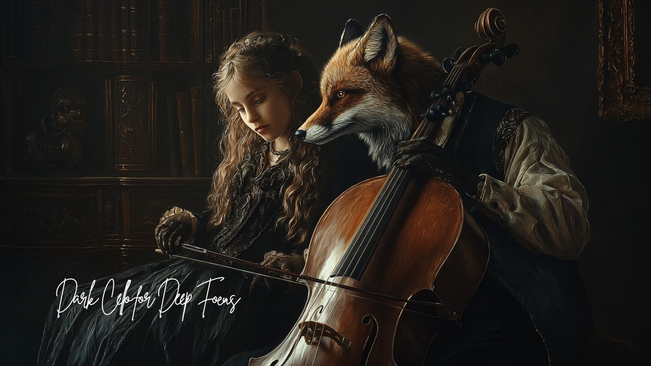 Dark Cello for Deep Focus | Intellectual Solitude for Reading & Writing