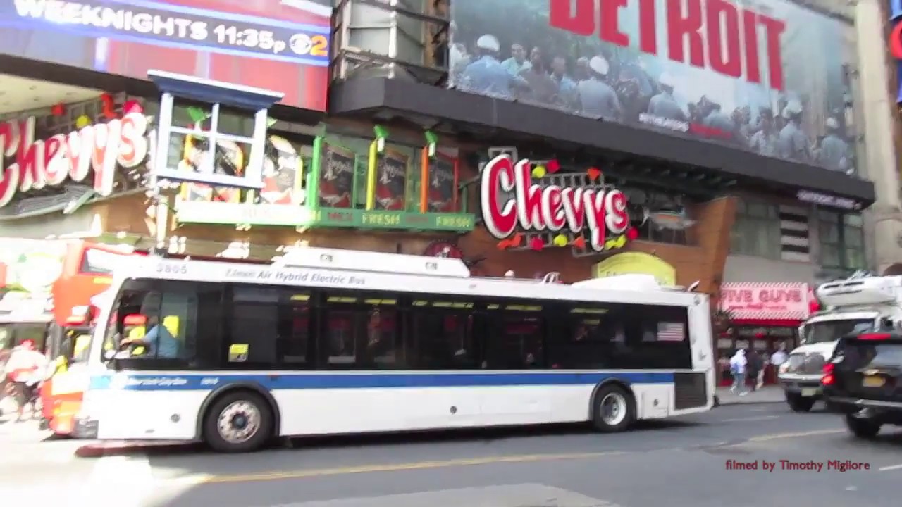 Buses in New York City, 2017