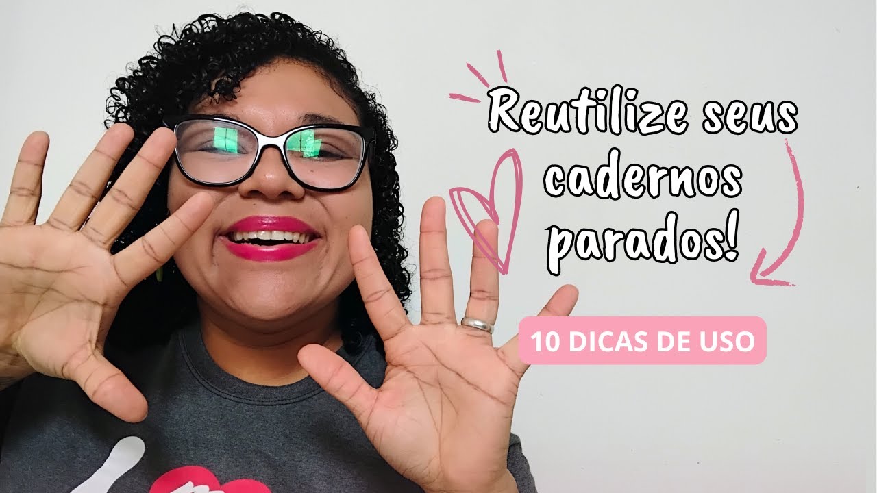 10 dicas de como usar seus cadernos parados ♡