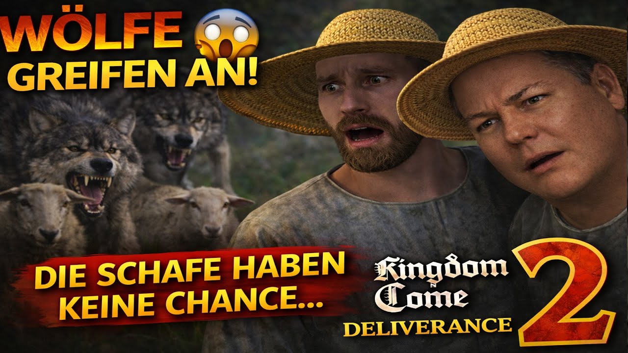 „Wölfe fallen über alles her – die Schafe haben keine Chance… 😱 | Kingdom Come Deliverance 2“