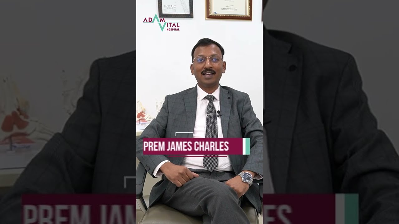 Dr. Prem James Charles Talking about Knee - Meniscus Tear