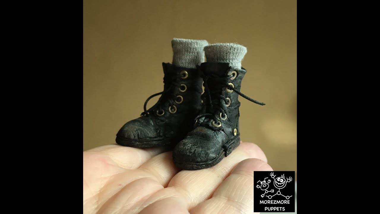 105 Archives - Making Leather Boots for Stop Motion Puppet Part 1 - Morezmore.
