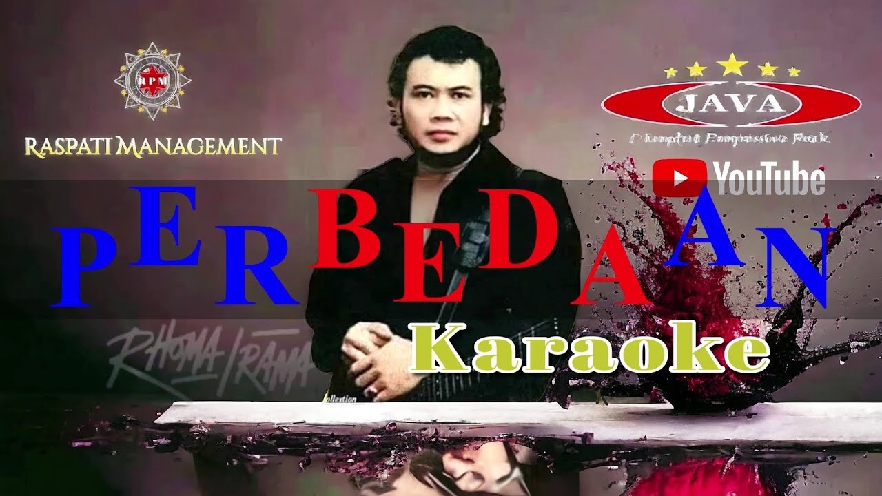 Karaoke perbedaan - Rhoma Irama & Soneta Group || Dangdut Karaoke