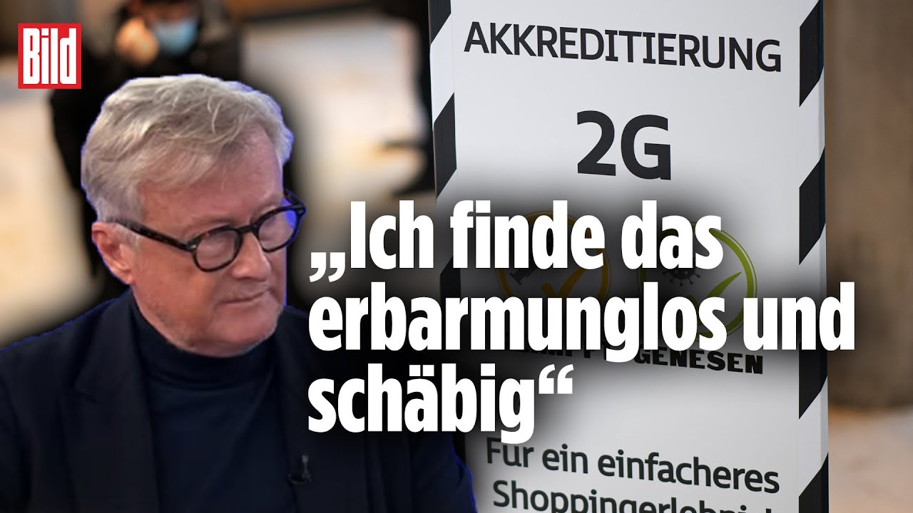 2G-Regel: Ausschluss Ungeimpfter ist völlig unmöglich | Hans-Ulrich Jörges bei Viertel nach Acht