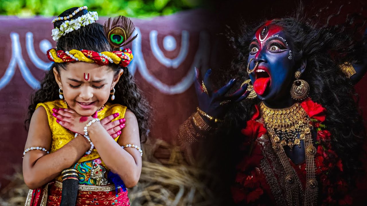 जब माँ दुर्गा ने नन्हे कान्हा पे पास आई डर गए || यशोमती मईया के नंदलाला || Shree Krishan Leela