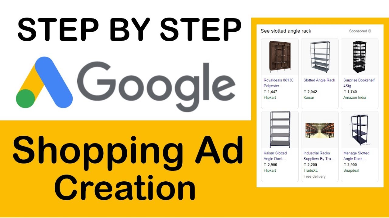 Google shopping ads tutorial 2019 | shopping campaign | create a google shopping ad setup