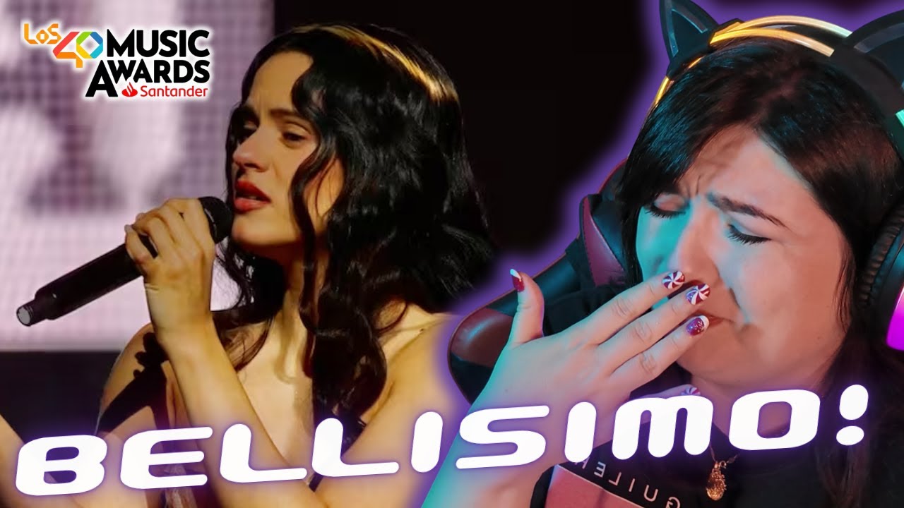 ROSAL&Iacute;A - Reliquia | Live from LOS40 Music Awards Santander 2025 | REACCI&Oacute;N