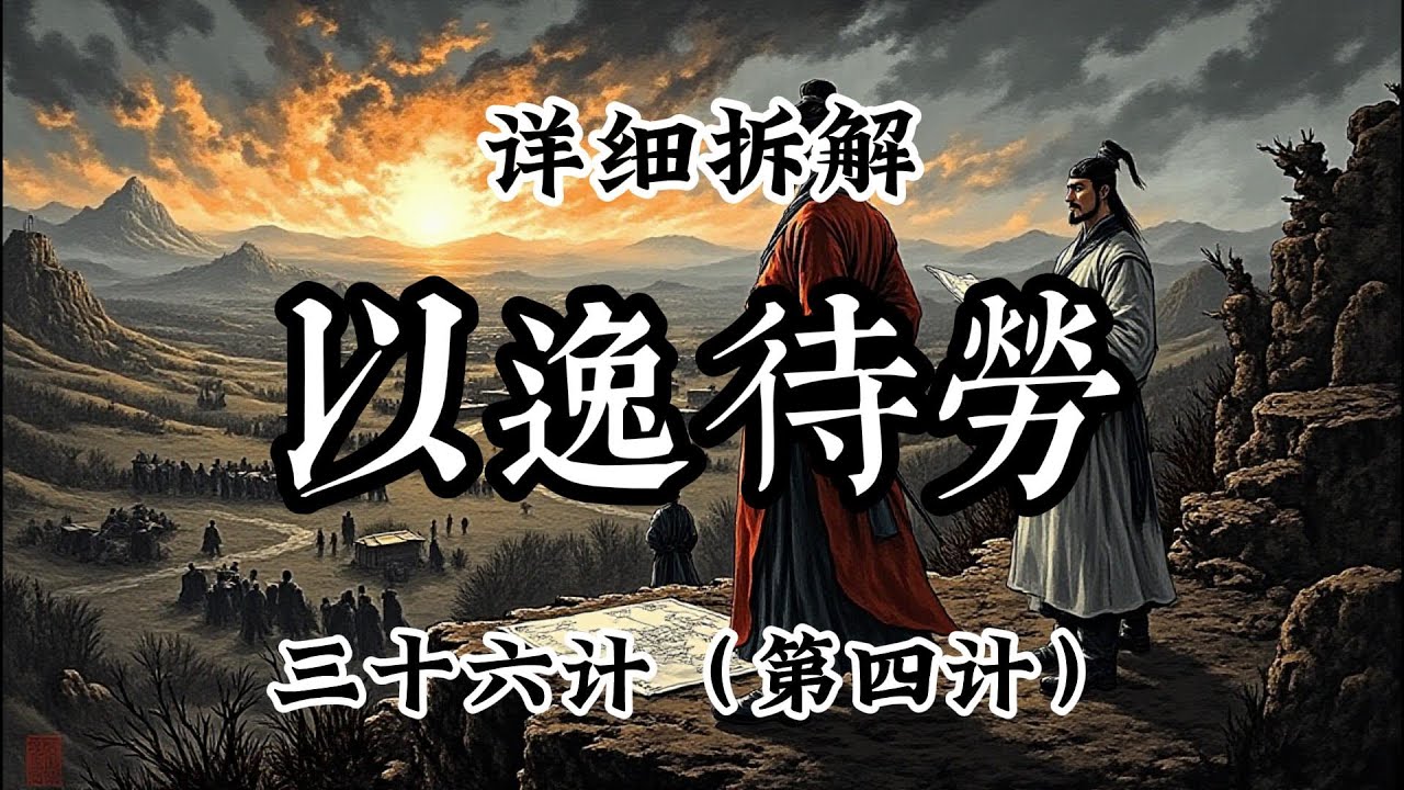 三十六計《以逸待勞》看似被動 實則掌控全局？
